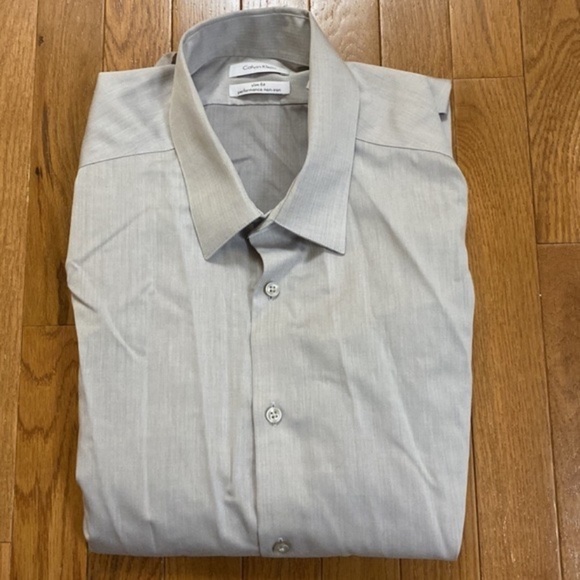 Calvin Klein Other - Calvin Klein NWOT mens button down slim fit long sleeve collared dress shirt.